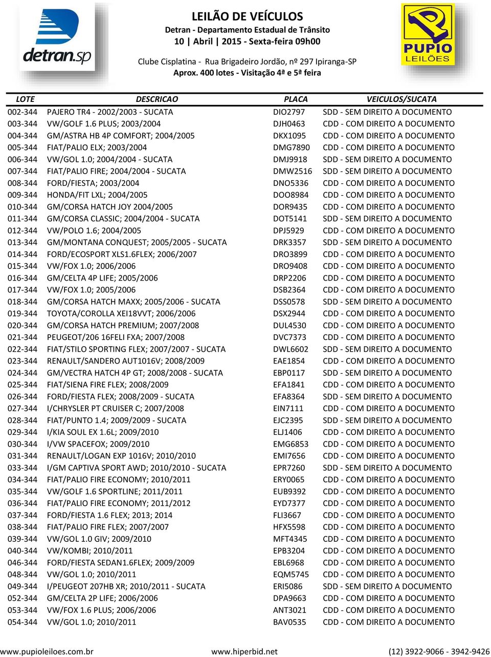 DOCUMENTO 006-344 VW/GOL 1.