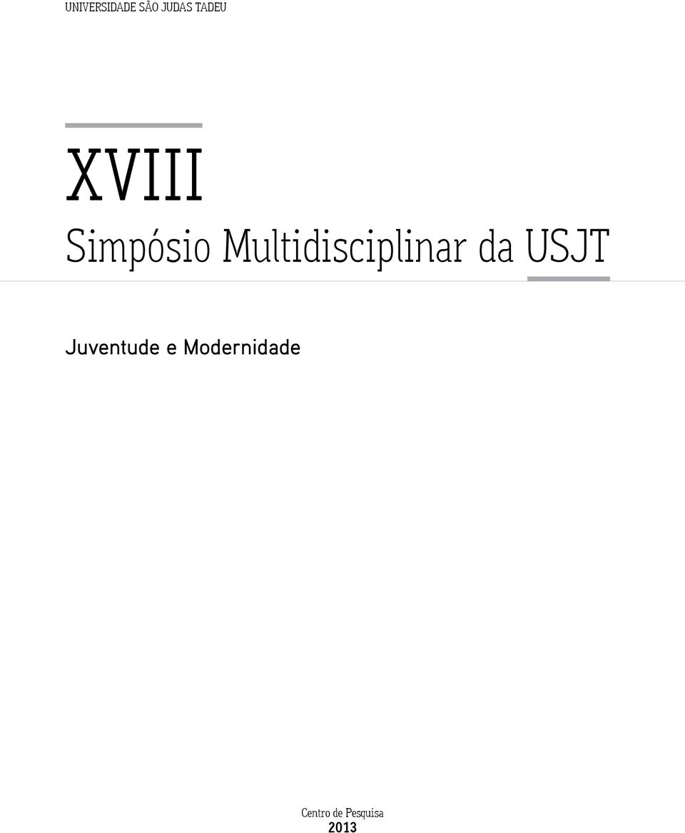 Multidisciplinar da USJT