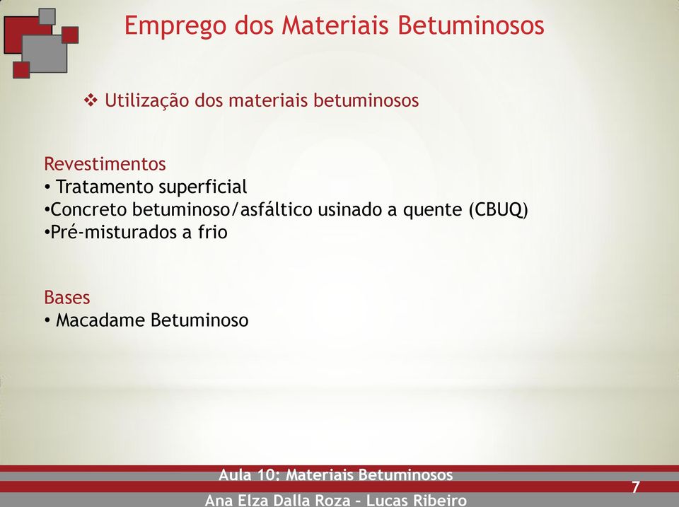 superficial Concreto betuminoso/asfáltico usinado a