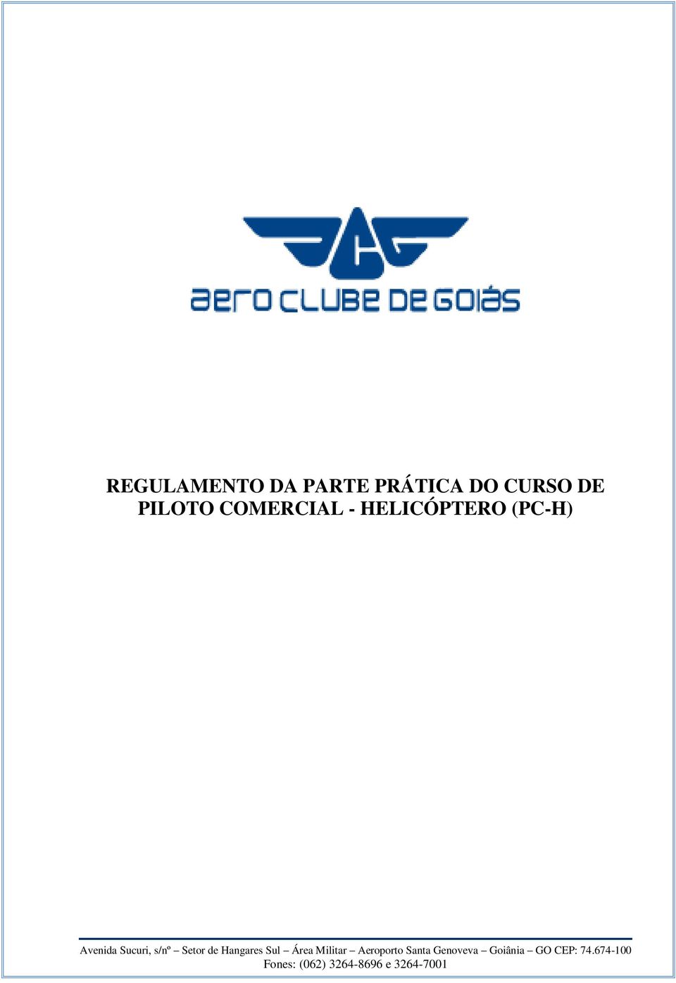 CURSO DE PILOTO