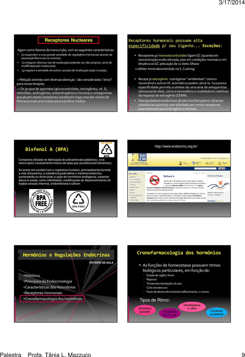 mesmos; (2) integram diversas vias de sinalização podendo ser, eles próprios, alvos de modificação pós-traducional; (3) regulam a atividade de outras cascatas de sinalização (ação cruzada).