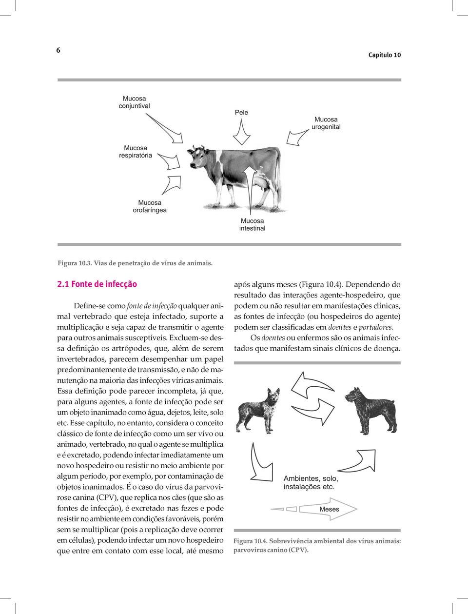 Excluem-se dessa definição os artrópodes, que, além de serem invertebrados, parecem desempenhar um papel predominantemente de transmissão, e não de manutenção na maioria das infecções víricas animais.