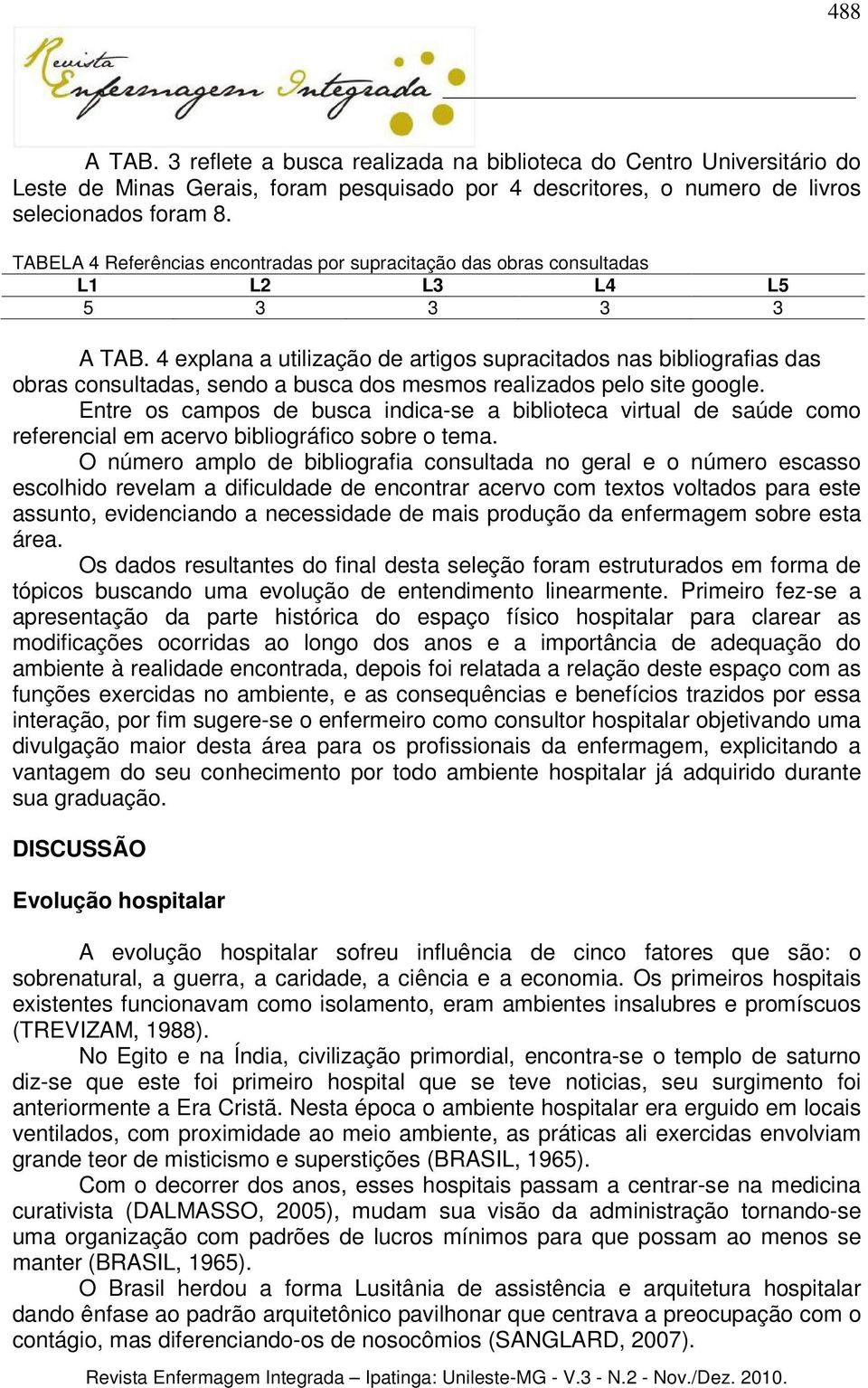 4 explana a utilização de artigos supracitados nas bibliografias das obras consultadas, sendo a busca dos mesmos realizados pelo site google.