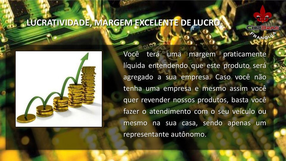 Caso você não tenha uma empresa e mesmo assim você quer revender nossos produtos,