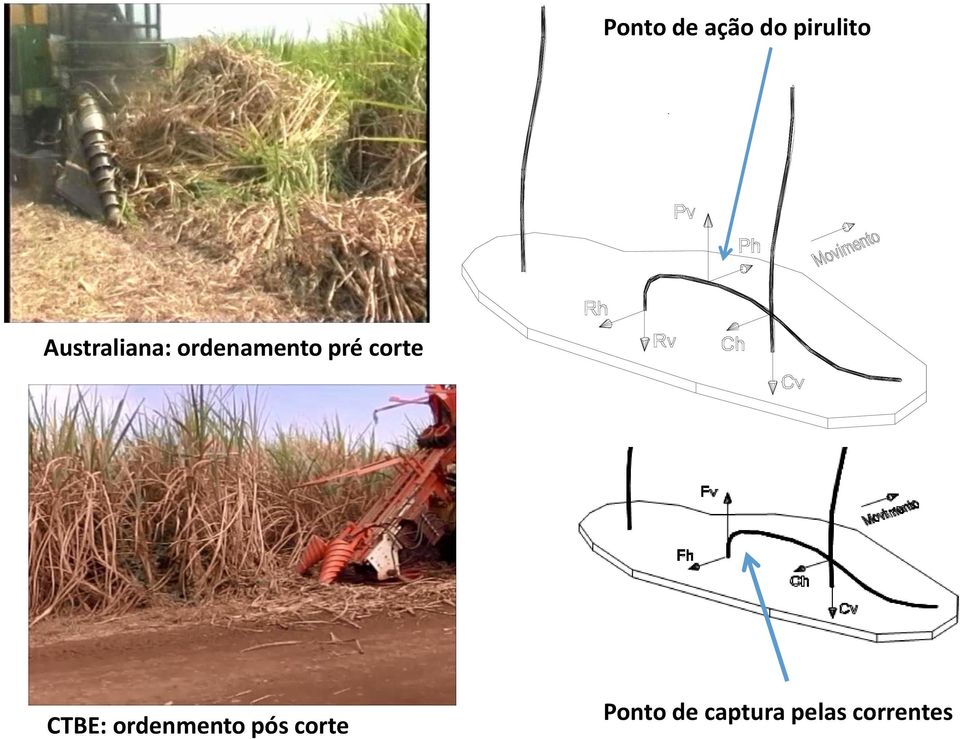 corte CTBE: ordenmento pós