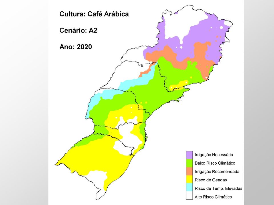 Climático Irrigação Recomendada Risco de