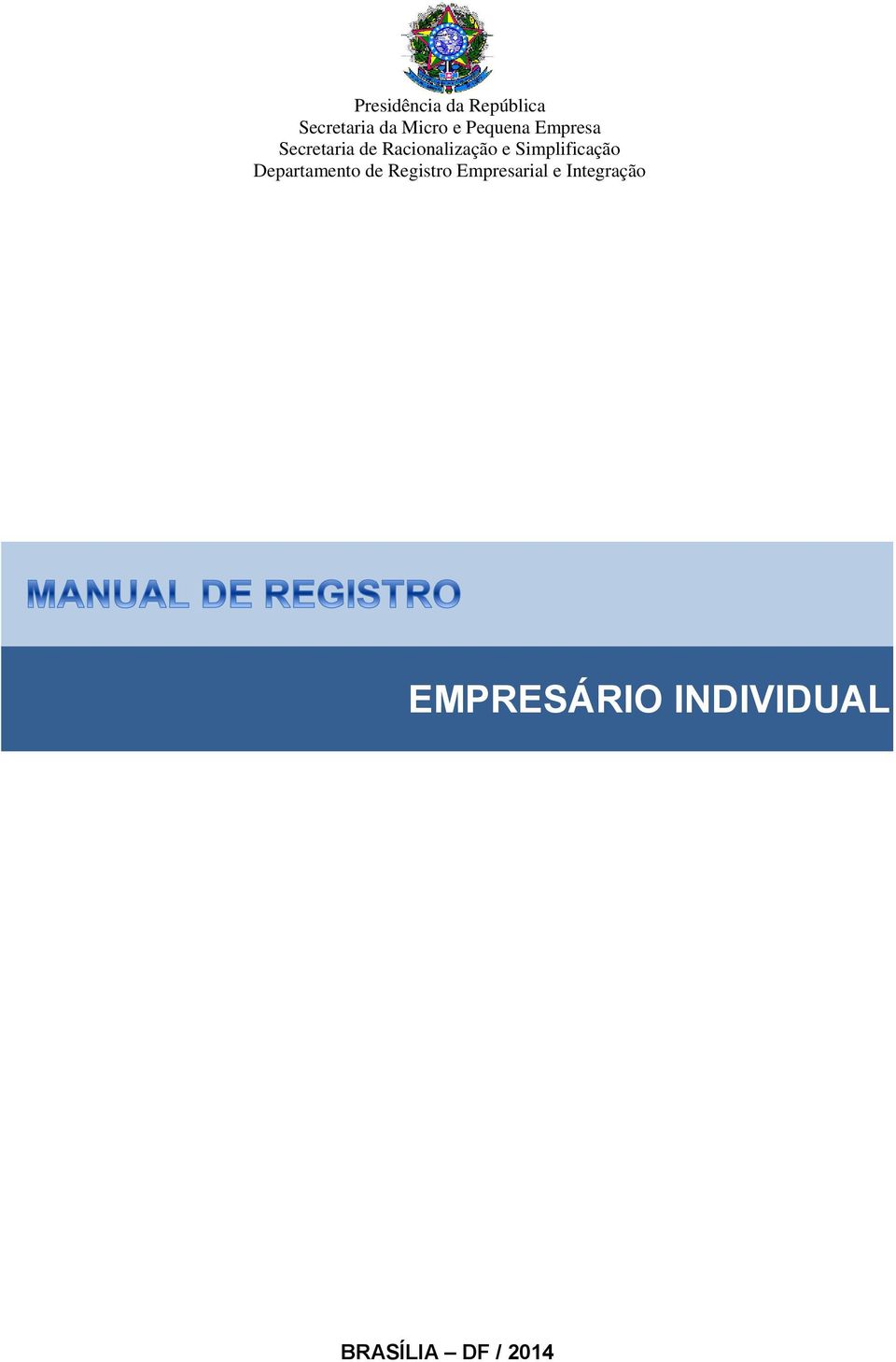 Simplificação Departamento de Registro