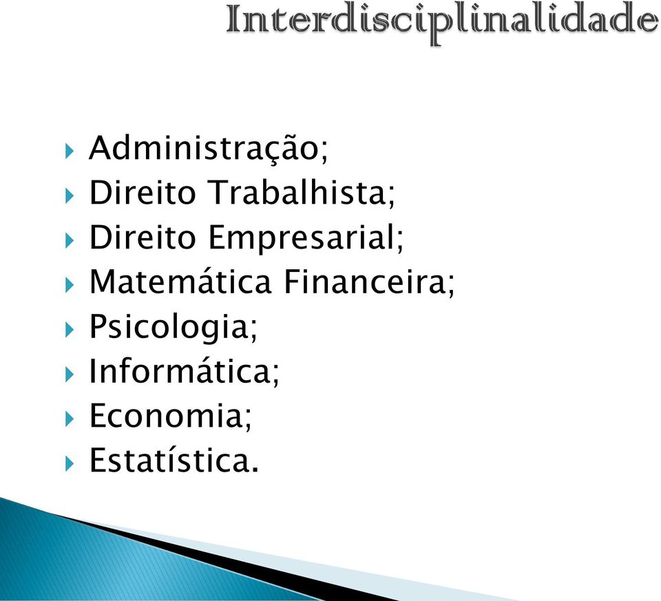 Empresarial; Matemática