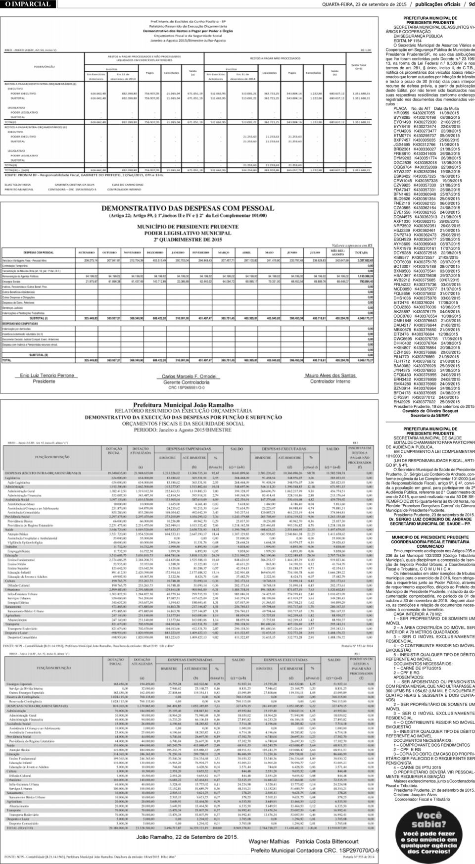 196/ 13, na forma da Lei Federal n.º 9.503/97 e nos termos do art. 281, único, inciso II, do C.T.B.