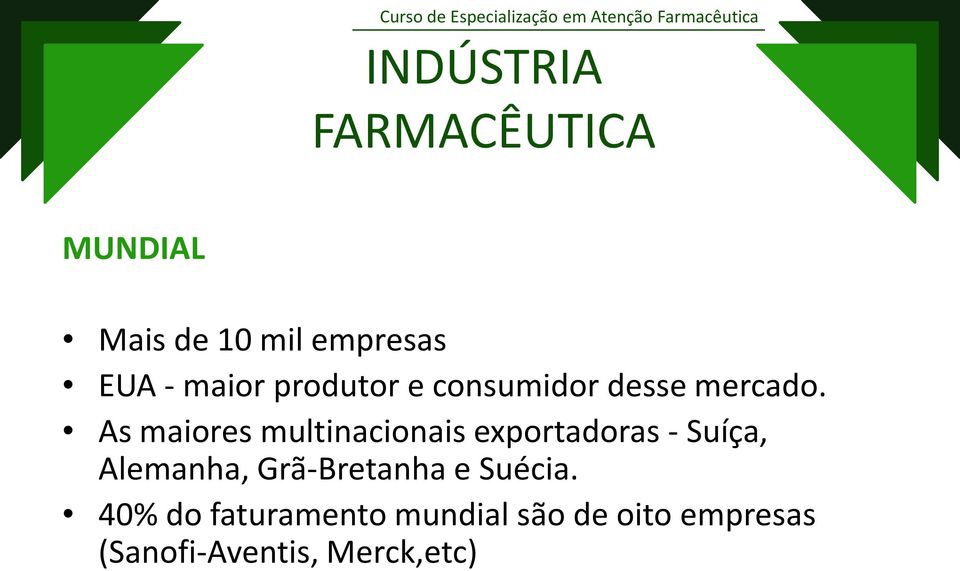 As maiores multinacionais exportadoras - Suíça, Alemanha,