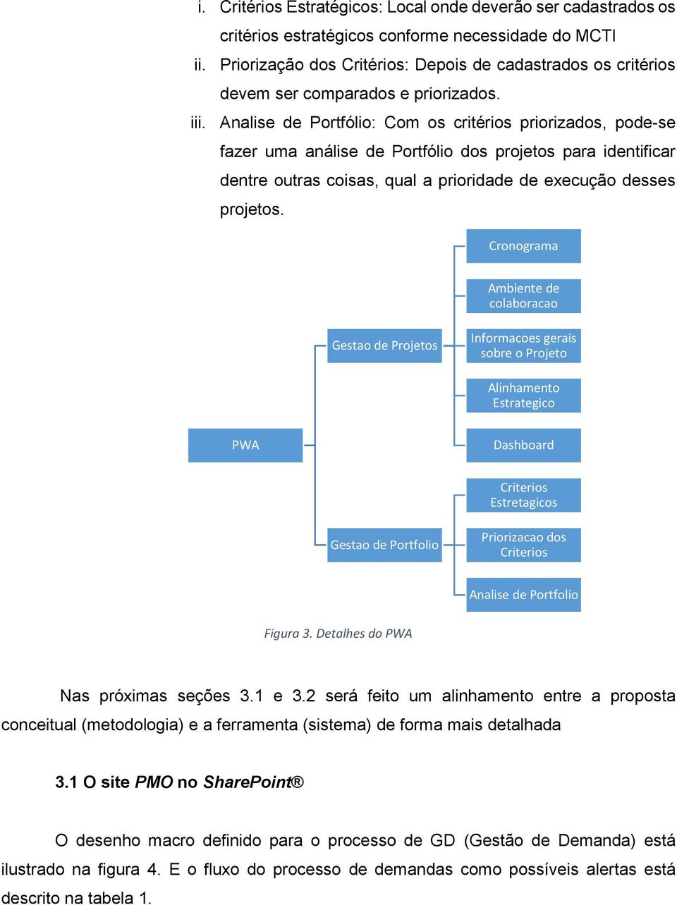 Analise de Portfólio: Com os critérios priorizados, pode-se fazer uma análise de Portfólio dos projetos para identificar dentre outras coisas, qual a prioridade de execução desses projetos.