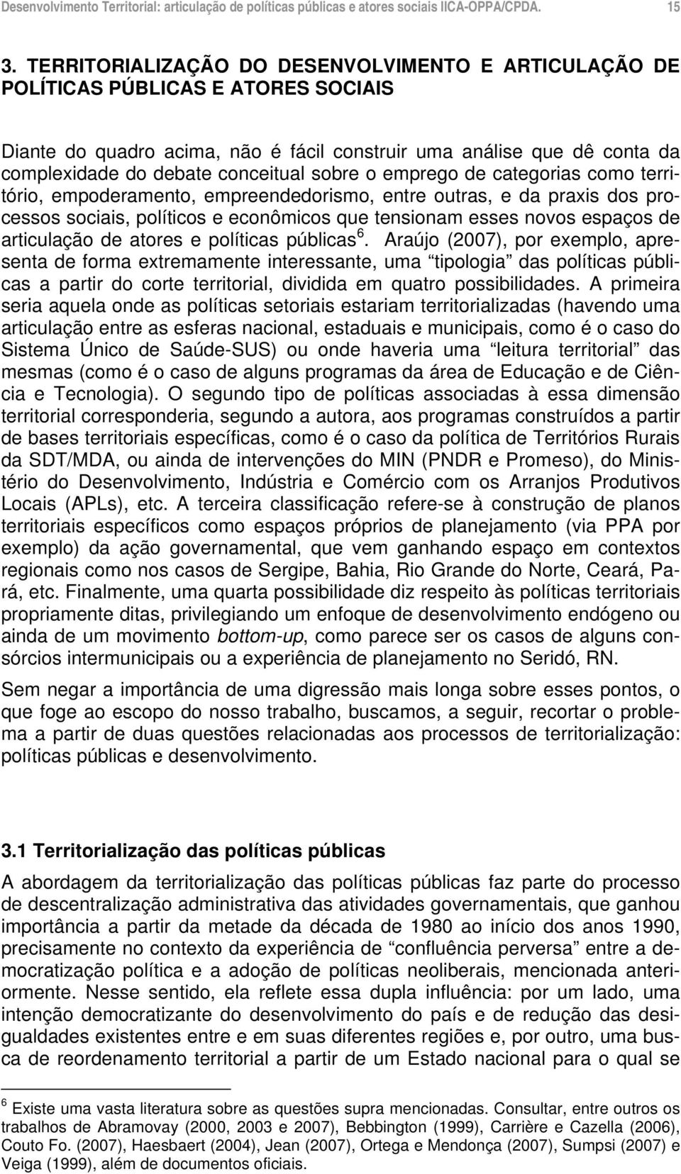 articulação de atores e políticas públicas 6.