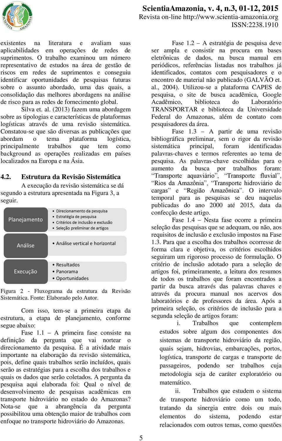 das quais, a consolidação das melhores abordagens na análise de risco para as redes de fornecimento global. Silva et. al.