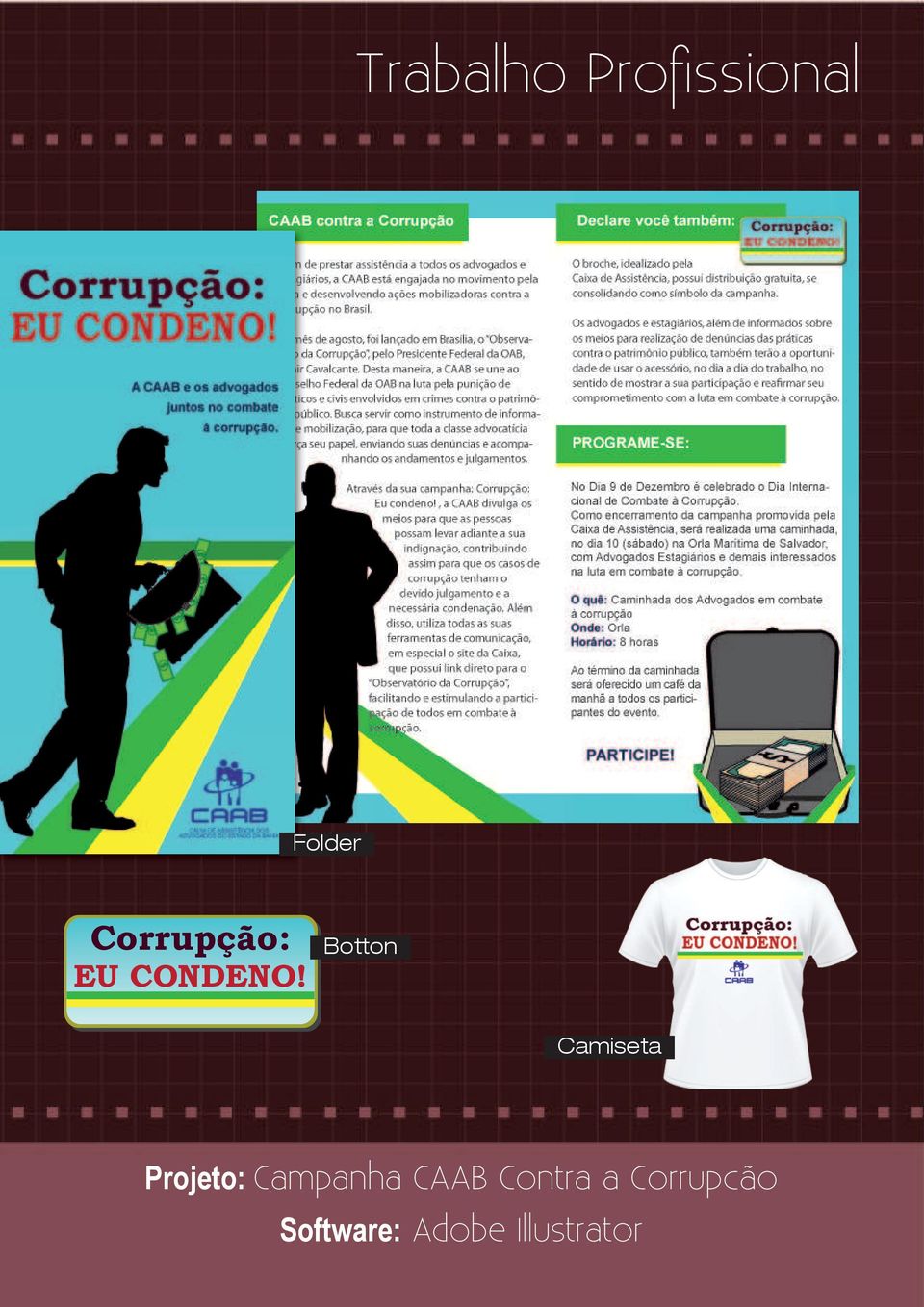 Botton Camiseta Projeto: