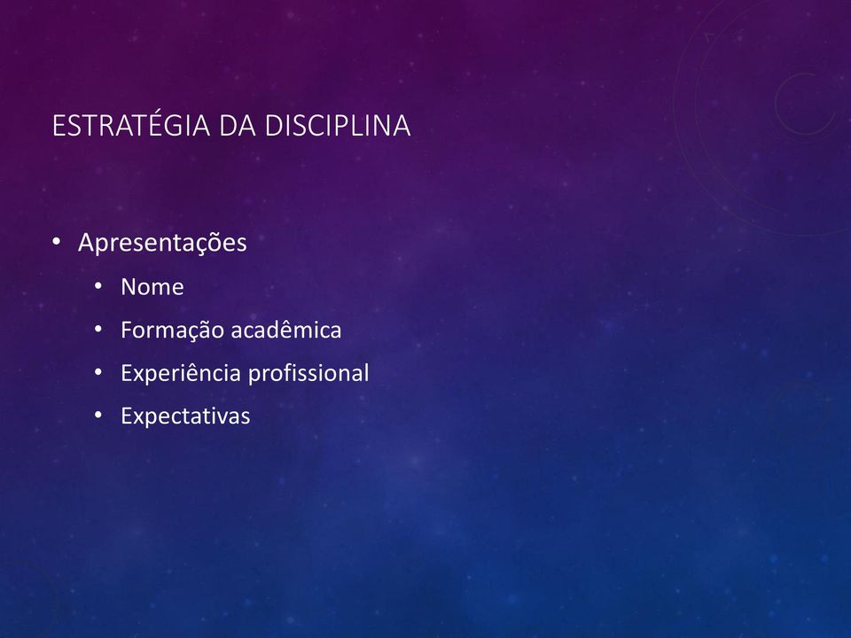 Formação acadêmica