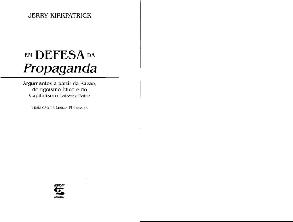 Ético e do Capitalismo Laissez-Faire