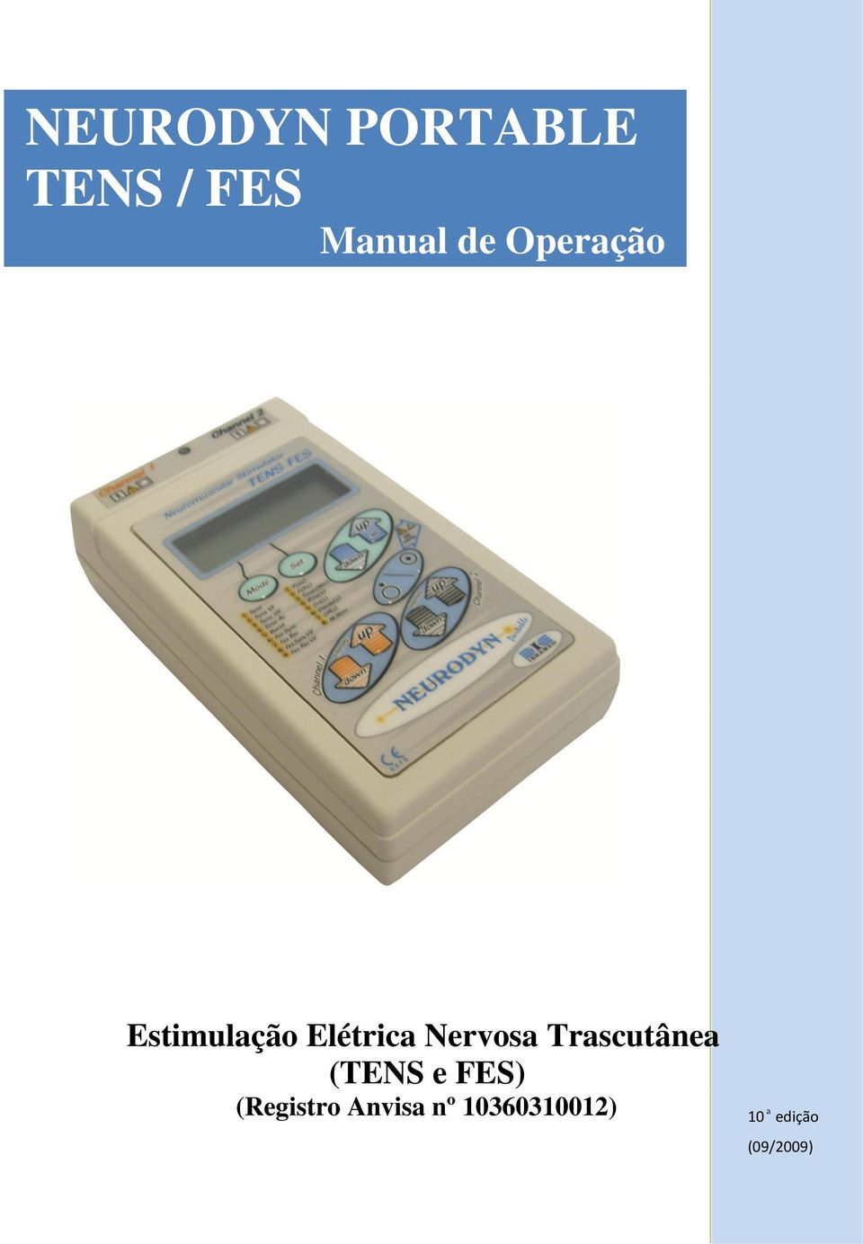 Trascutânea (TENS e FES) (Registro