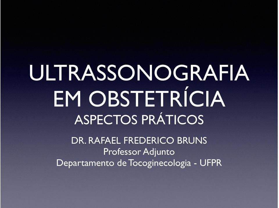 RAFAEL FREDERICO BRUNS Professor