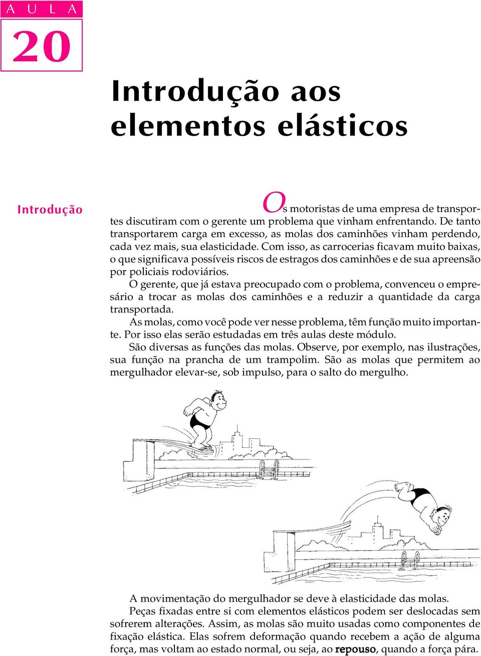 Com isso, as carrocerias ficavam muito baixas, o que significava possíveis riscos de estragos dos caminhões e de sua apreensão por policiais rodoviários.