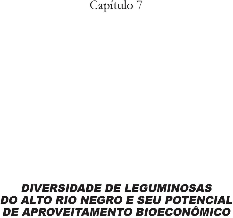 NEGRO E SEU POTENCIAL DE