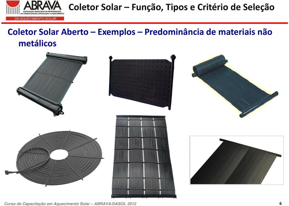 Solar Aberto Exemplos