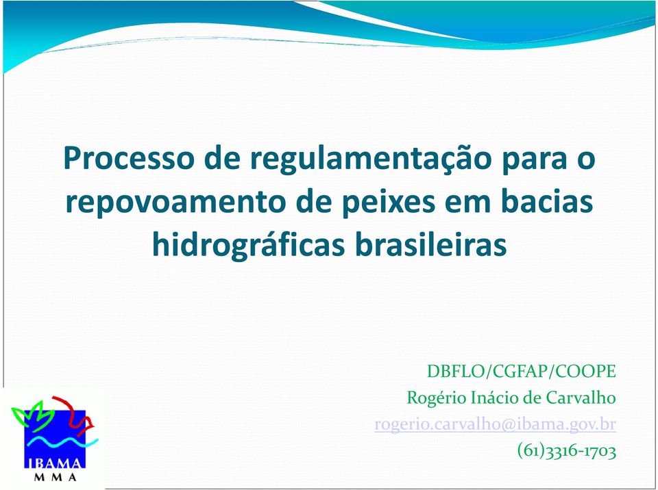 hidrográficas brasileiras DBFLO/CGFAP/COOPE