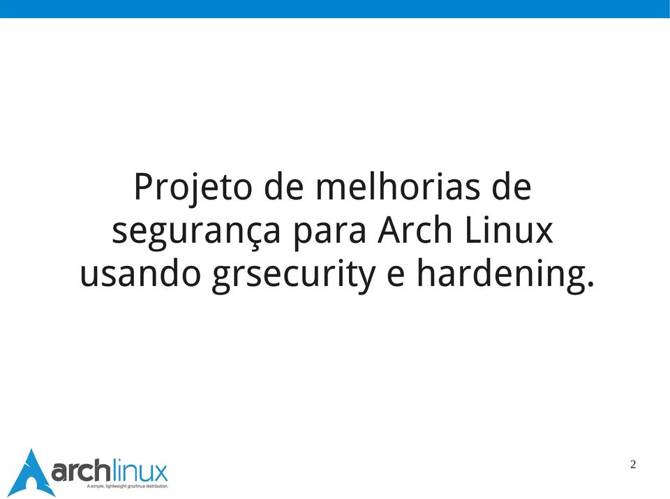 Arch Linux usando