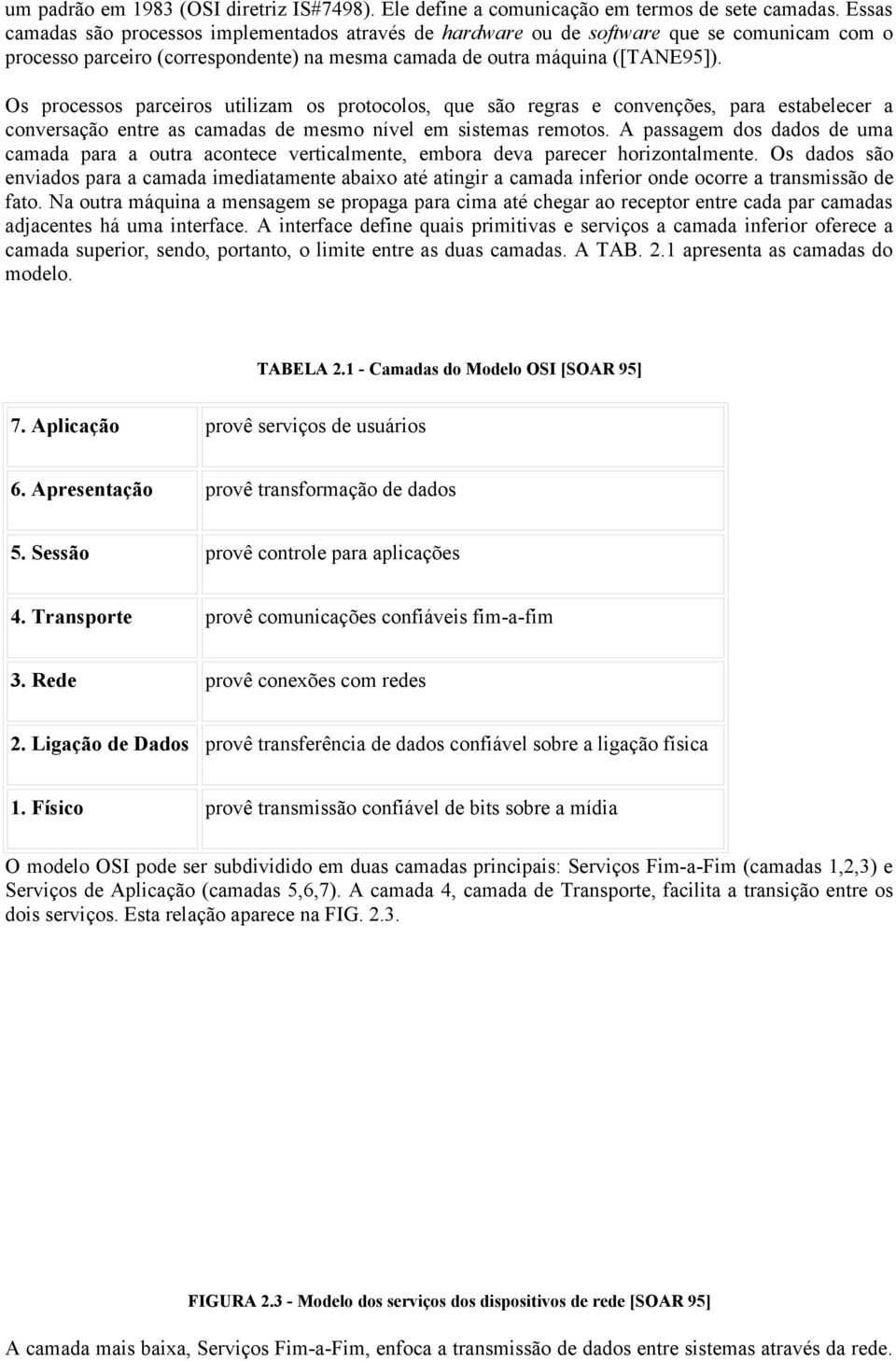 Os processos parceiros utilizam os protocolos, que são regras e convenções, para estabelecer a conversação entre as camadas de mesmo nível em sistemas remotos.