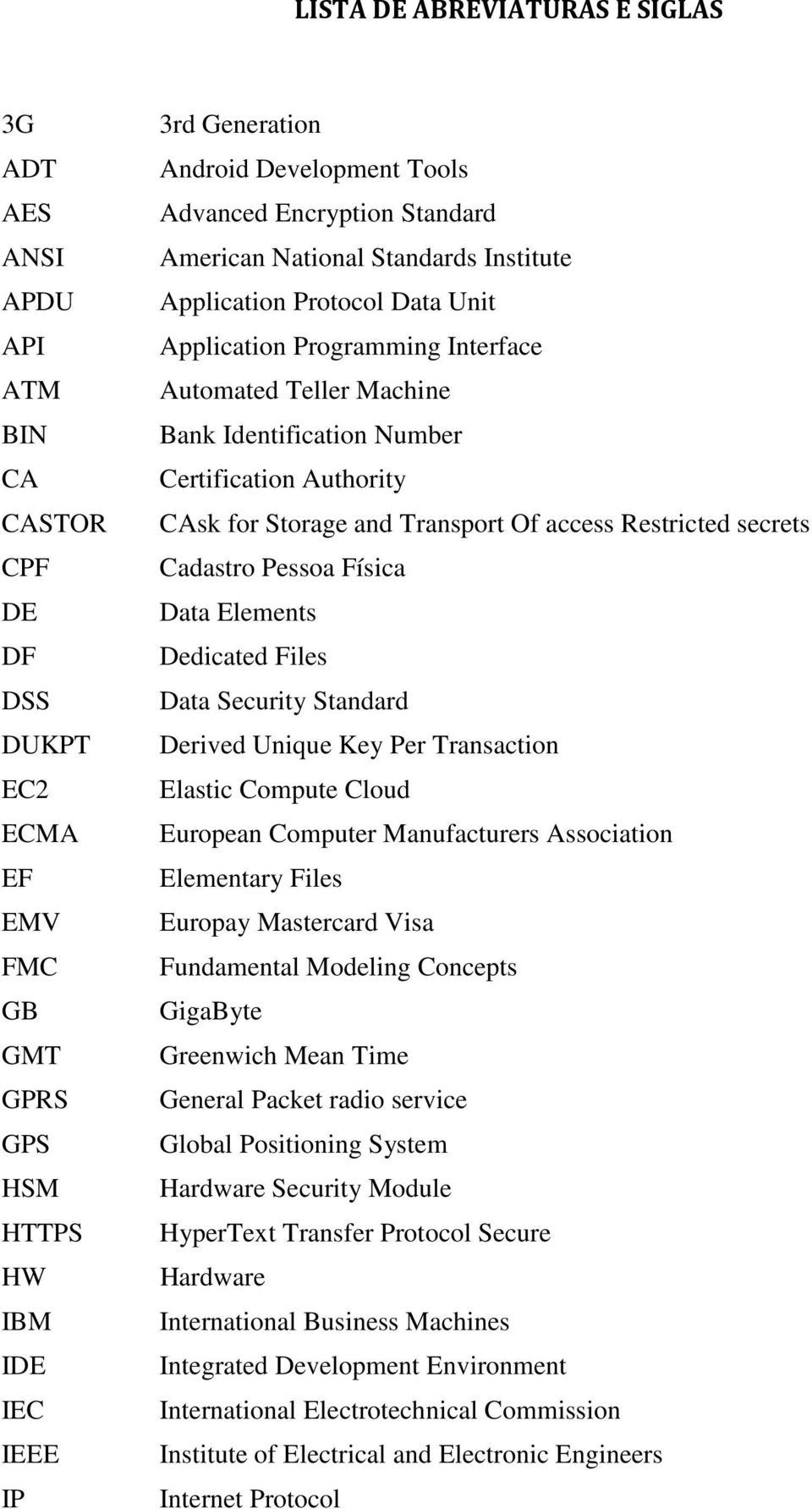 Certification Authority CAsk for Storage and Transport Of access Restricted secrets Cadastro Pessoa Física Data Elements Dedicated Files Data Security Standard Derived Unique Key Per Transaction
