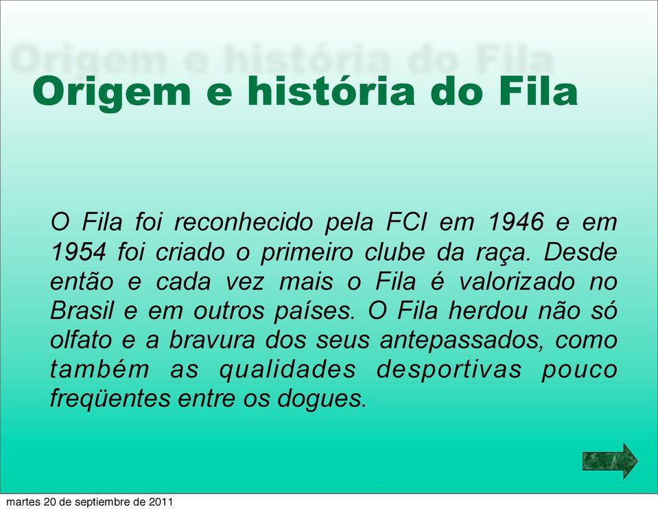 Desde então e cada vez mais o Fila é valorizado no Brasil e em outros países.