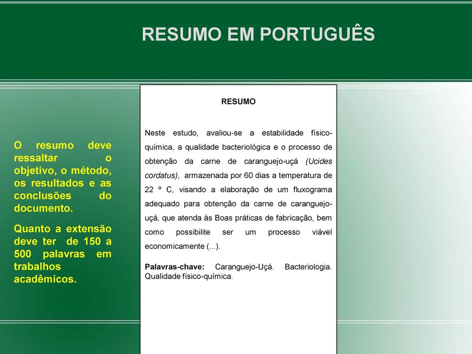 Neste estudo, avaliou-se a estabilidade físicoquímica, a qualidade bacteriológica e o processo de obtenção da carne de caranguejo-uçá (Ucides cordatus), armazenada