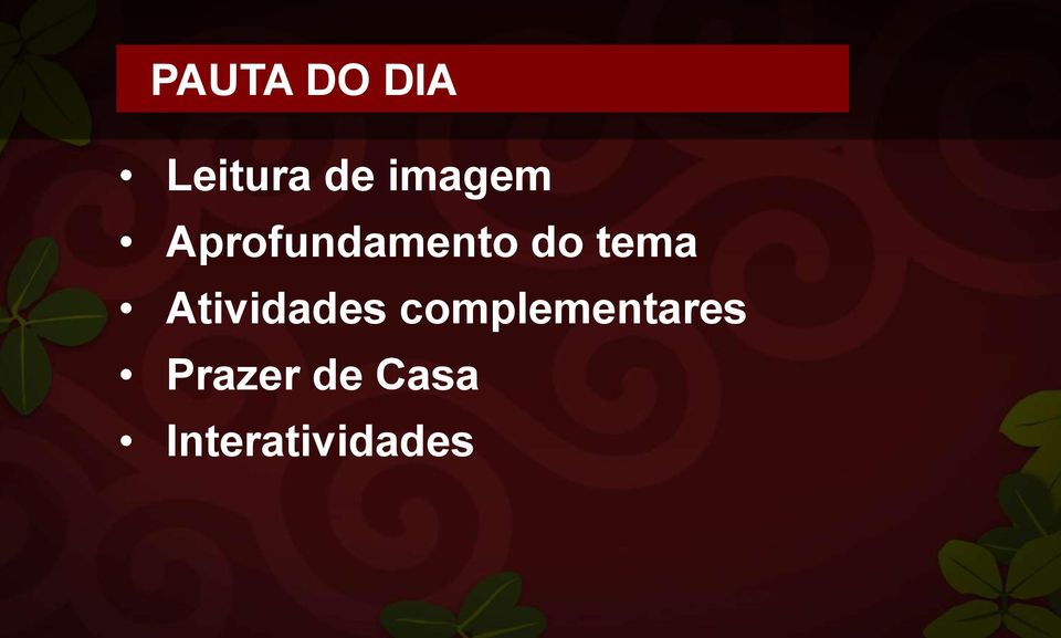 tema Atividades