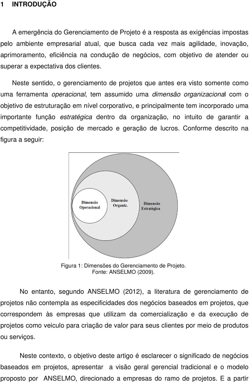 Neste sentido, o gerenciamento de projetos que antes era visto somente como uma ferramenta operacional, tem assumido uma dimensão organizacional com o objetivo de estruturação em nível corporativo, e