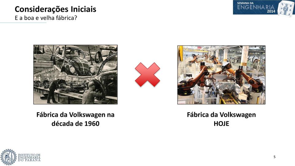 Fábrica da Volkswagen na