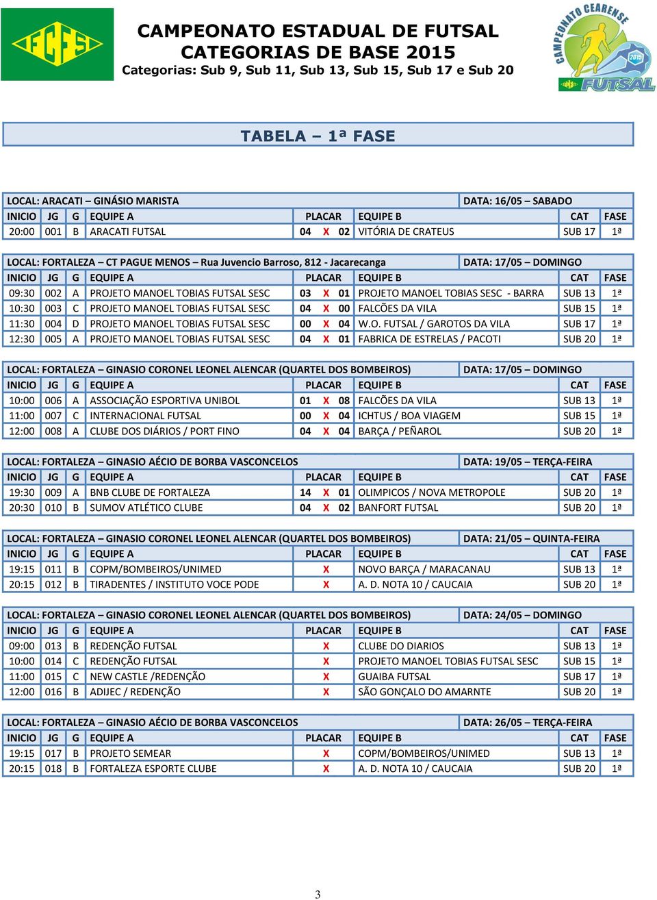 VILA SUB 15 1ª 11:30 004 D PROJ