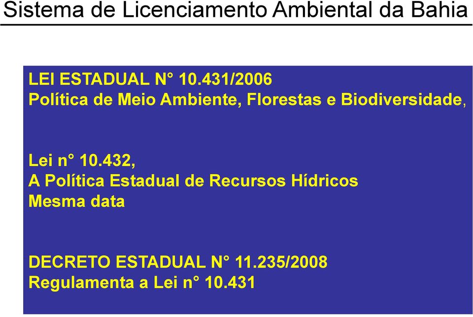 Biodiversidade, Lei n 10.