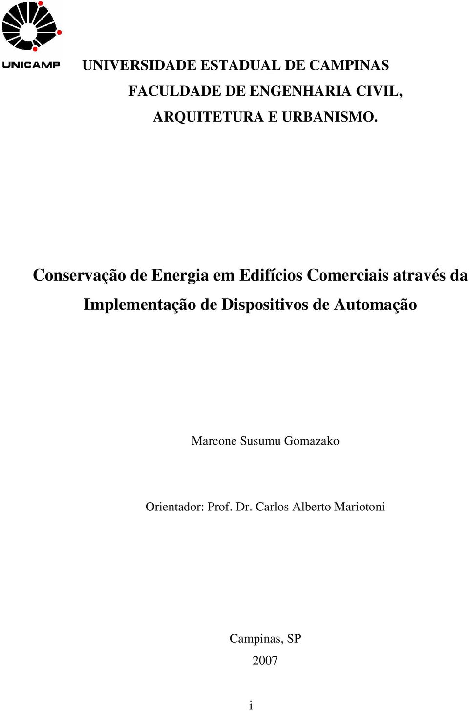 Conservação de Energia em Edifícios Comerciais através da