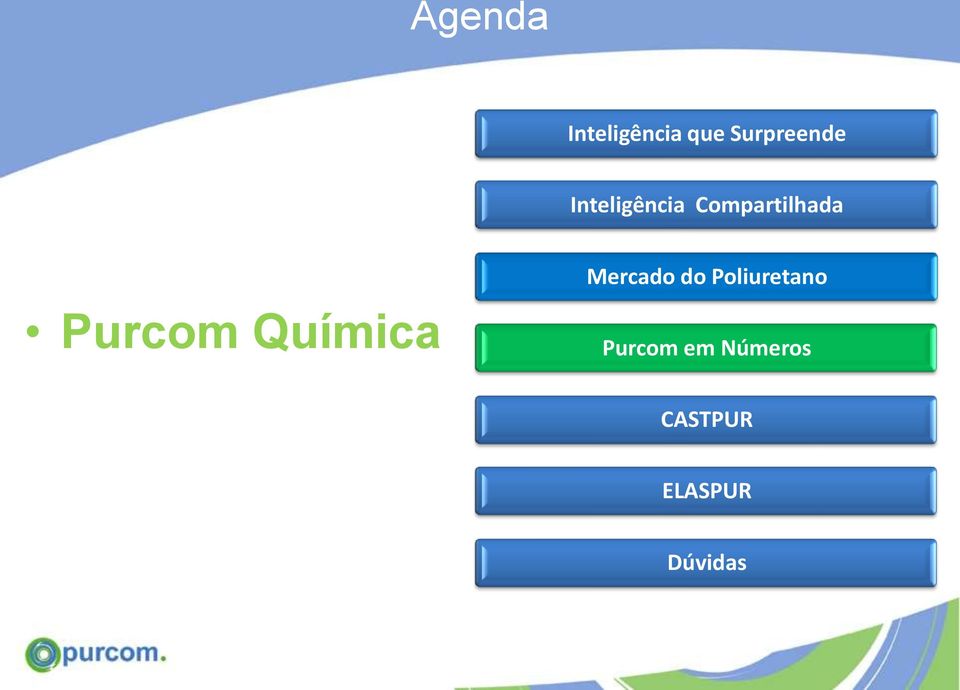 do Poliuretano Purcom Química