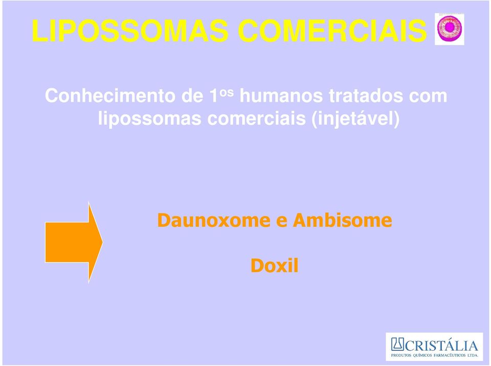 tratados com lipossomas