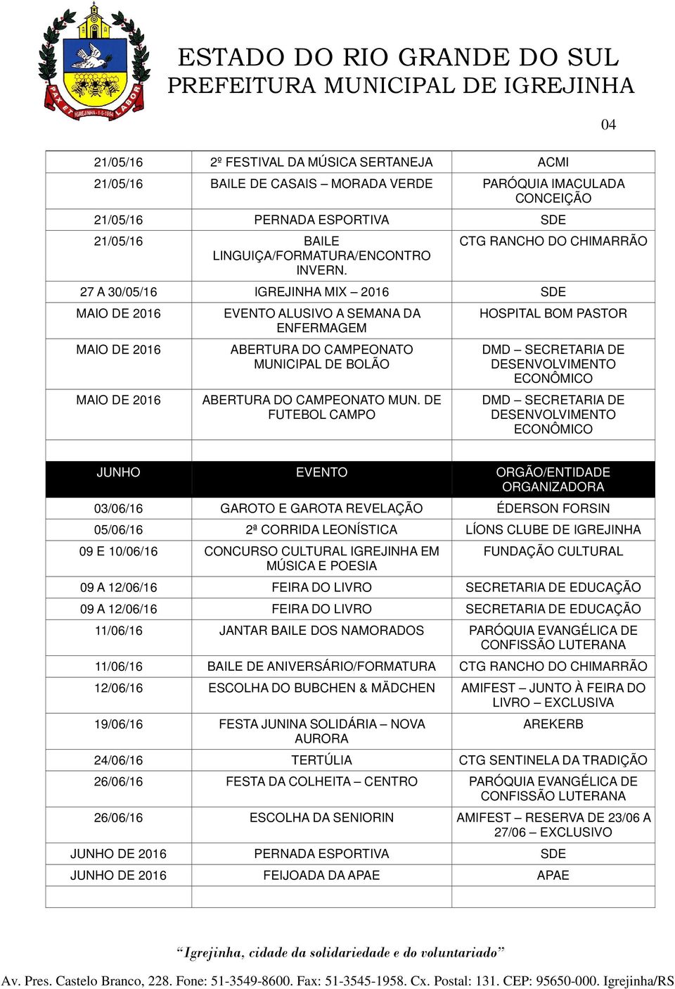 CAMPEONATO MUN.