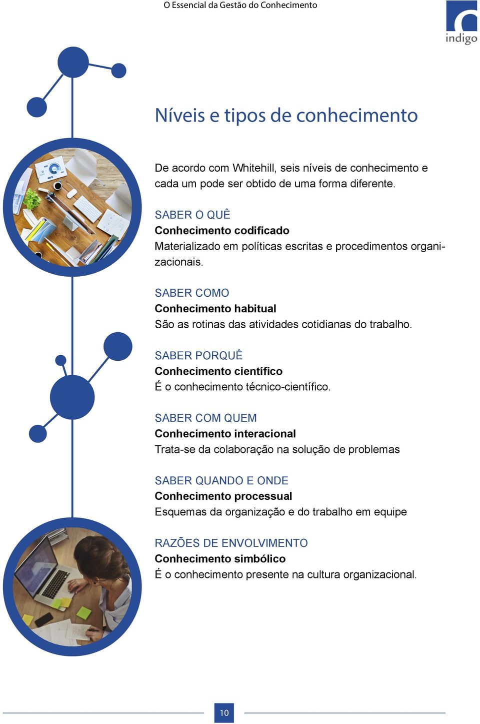 SABER COMO Conhecimento habitual São as rotinas das atividades cotidianas do trabalho. SABER PORQUÊ Conhecimento científico É o conhecimento técnico-científico.