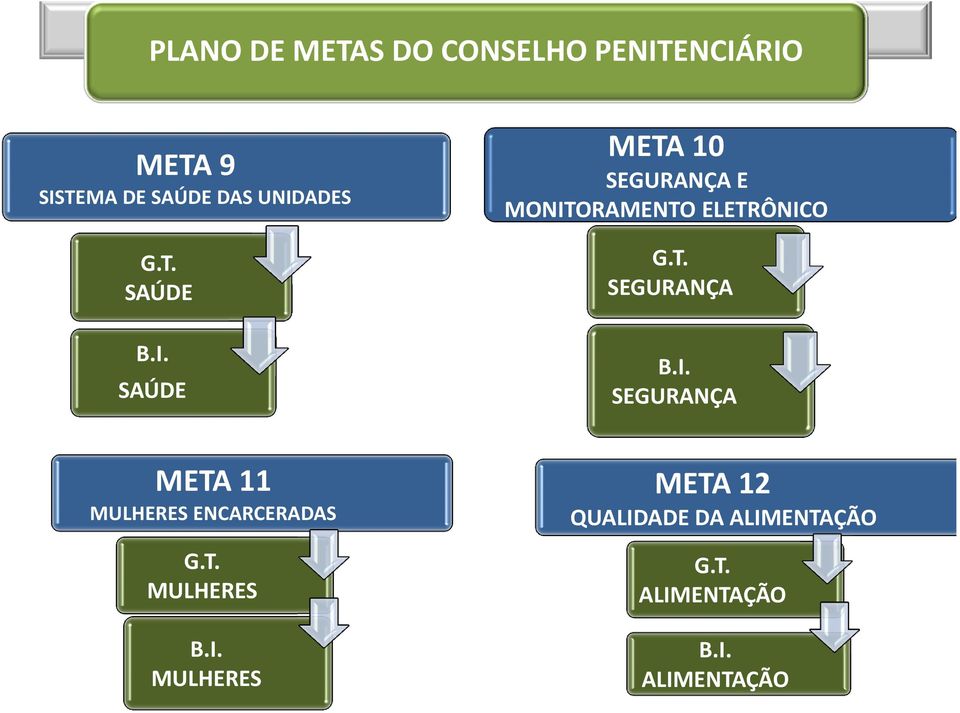 ELETRÔNICO SEGURANÇA SEGURANÇA META 11 MULHERES ENCARCERADAS