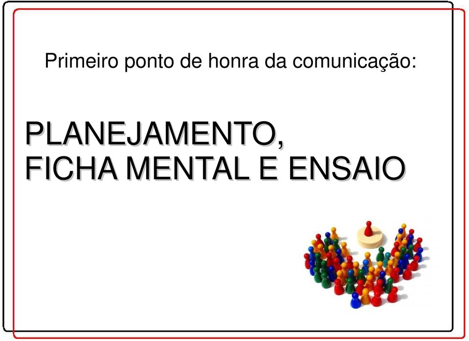 comunicação: