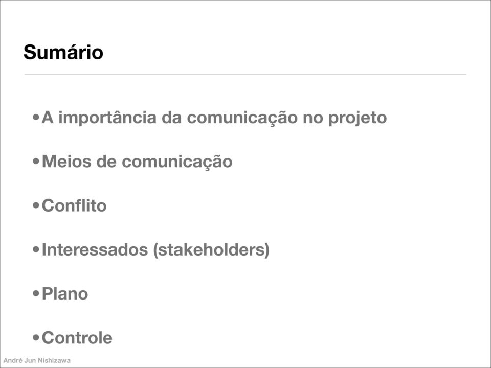 de comunicação Conflito