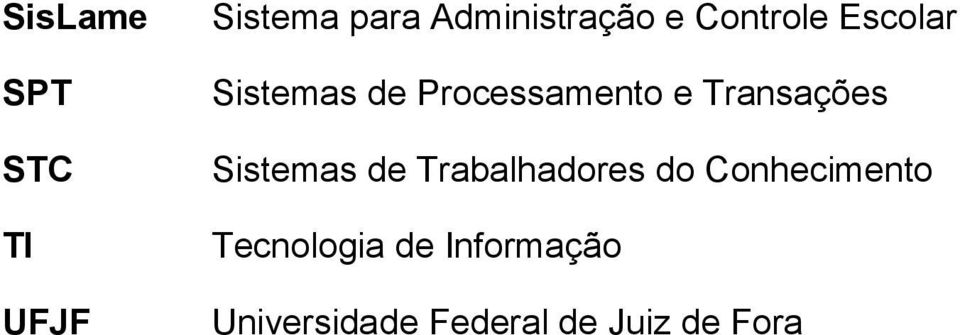 Transações Sistemas de Trabalhadores do Conhecimento