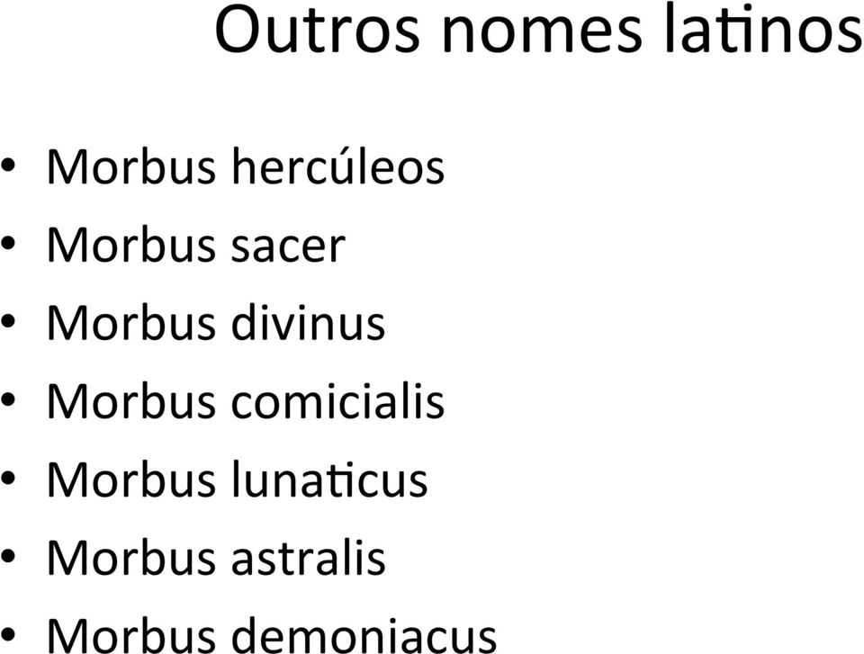 divinus Morbus comicialis Morbus