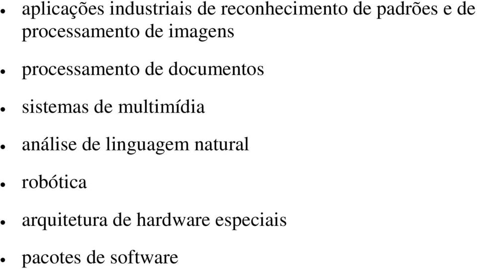 sistemas de multimídia análise de linguagem natural