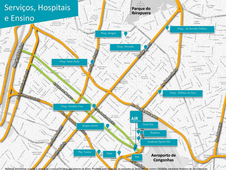 Santa Paula Hosp. Defeitos da Face Hosp.