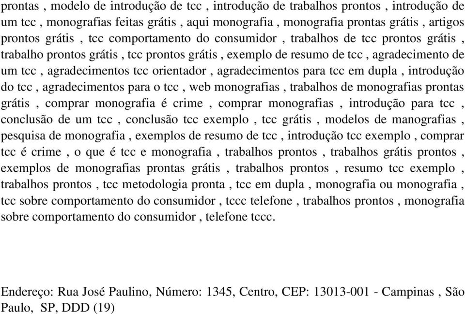 agradecimentos para tcc em dupla, introdução do tcc, agradecimentos para o tcc, web monografias, trabalhos de monografias prontas grátis, comprar monografia é crime, comprar monografias, introdução