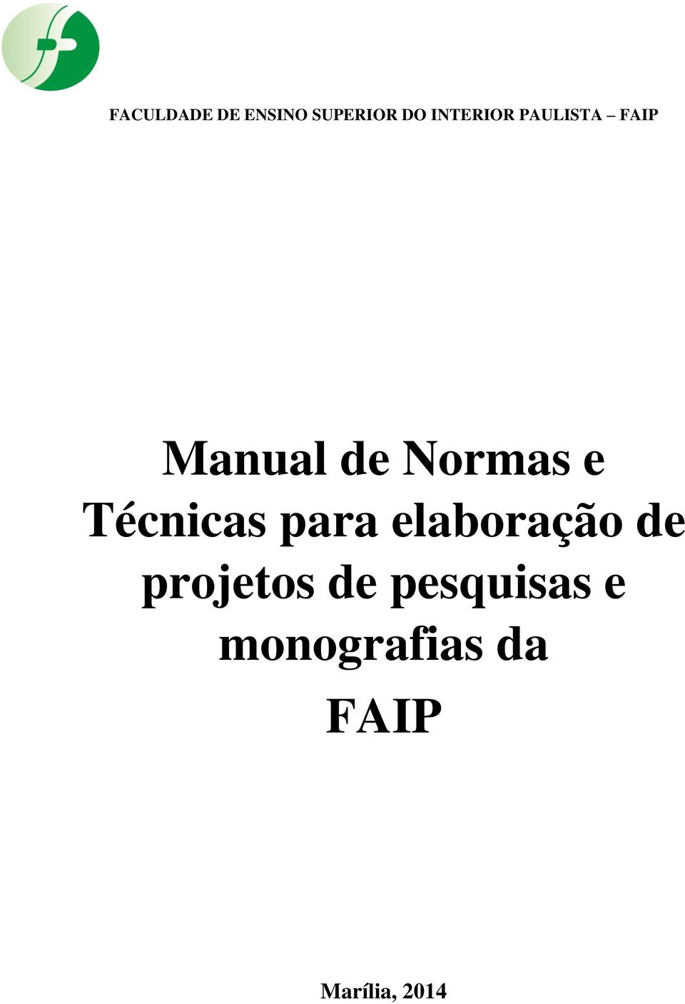 e Técnicas para elaboração de projetos